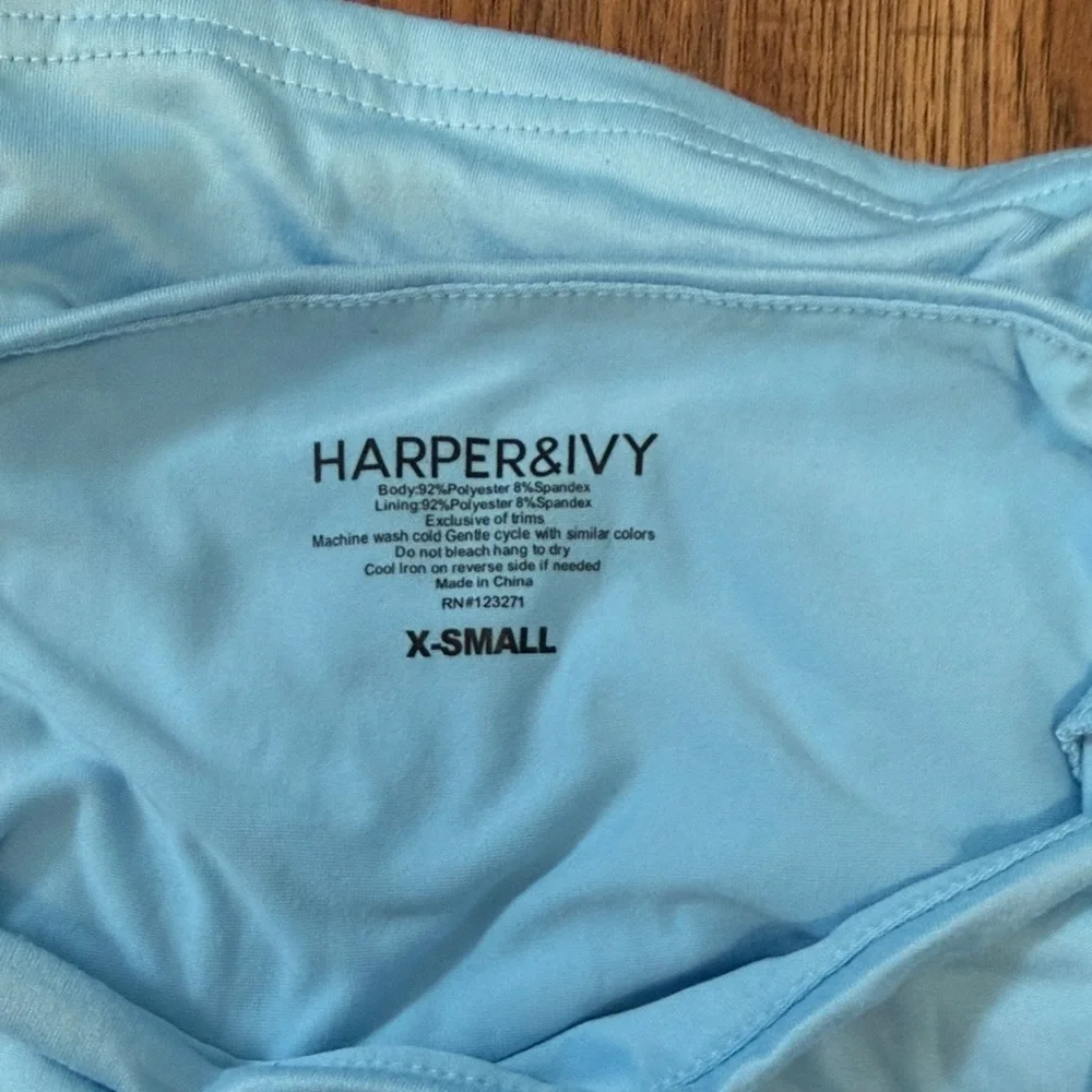 Light Blue Juniors Top - Picture 3 of 3